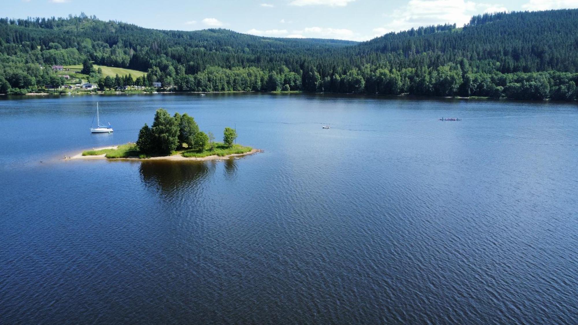 Hauslipno Bungalov Na Lipne Липно-над-Влтавой Экстерьер фото
